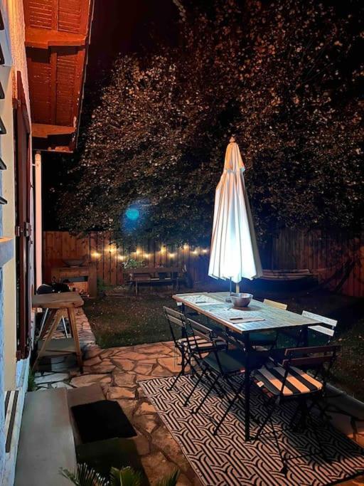 Agreable Maison Landaise Proche Du Lac Sanguinet Bagian luar foto