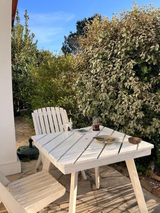 Agreable Maison Landaise Proche Du Lac Sanguinet Bagian luar foto