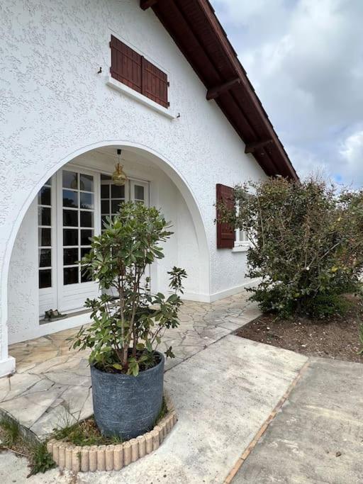Agreable Maison Landaise Proche Du Lac Sanguinet Bagian luar foto